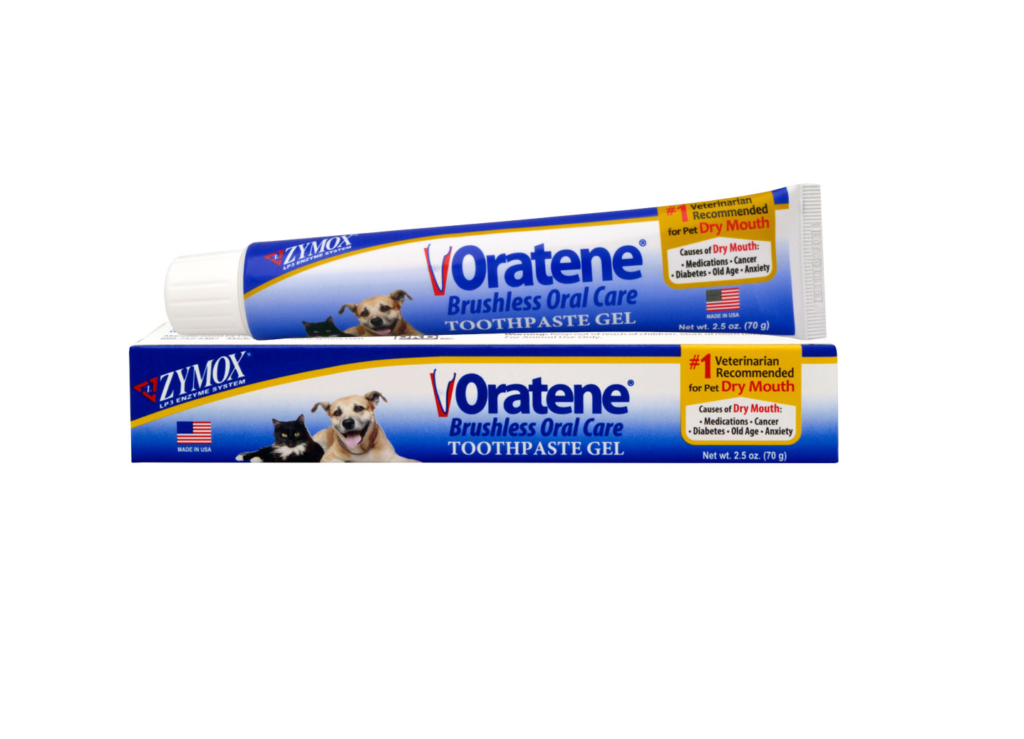 Oratene Brushless Enzymatic Oral Care Therapy Dental Gel for Dogs