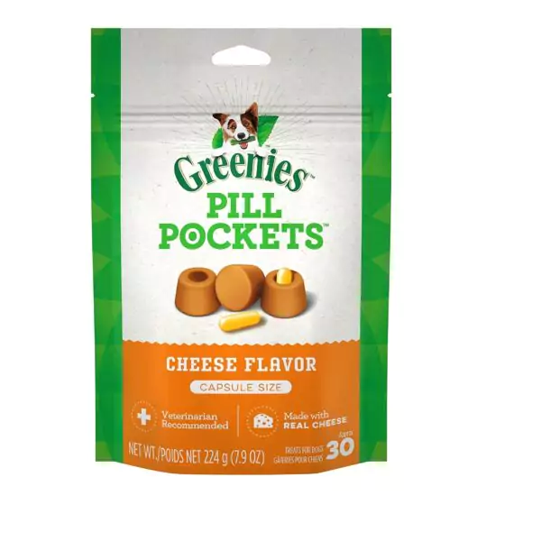 GREENIES Pill Pockets Natural Dog Treats, to hide medicine Chicken Flavor UK