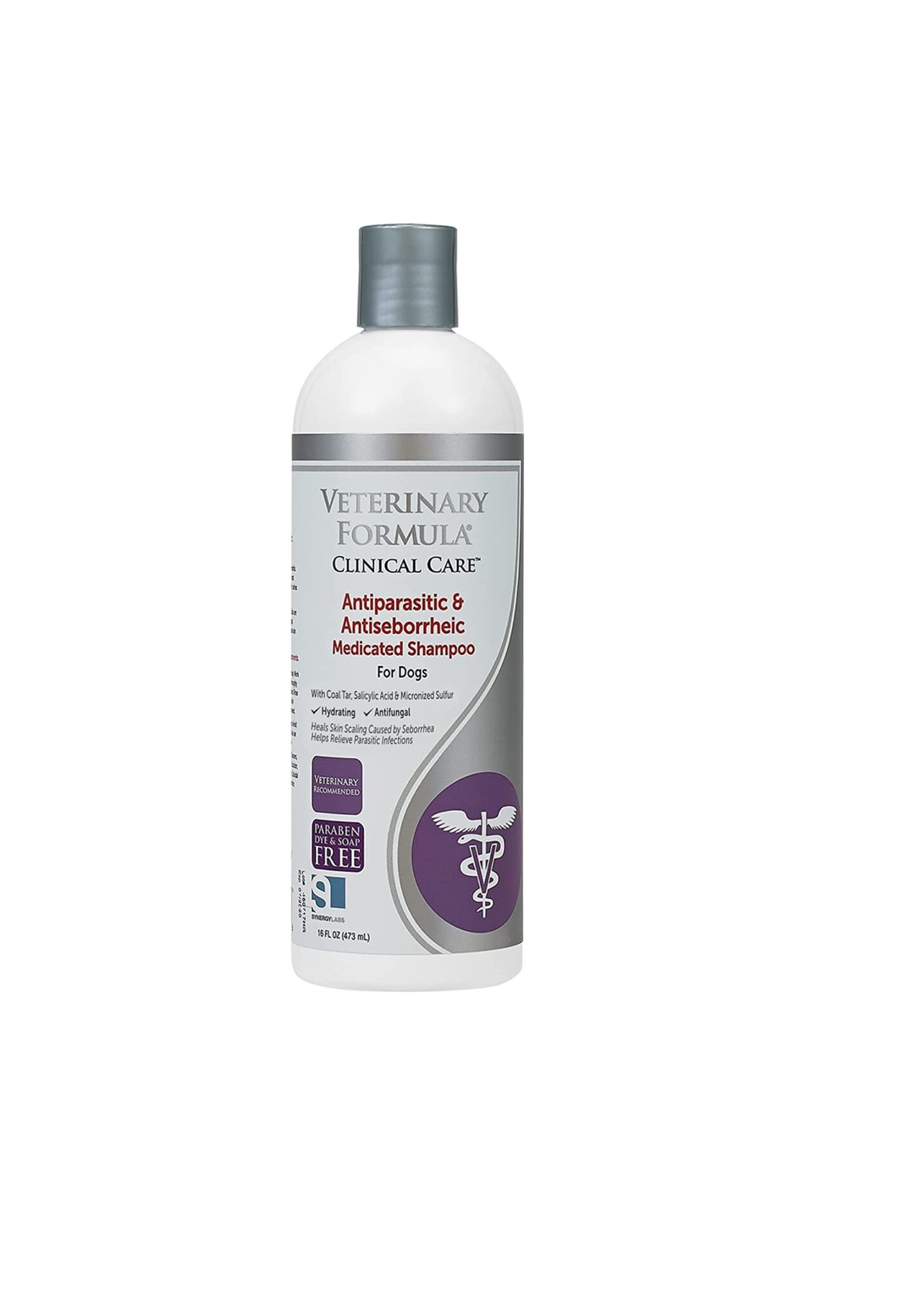 Veterinary Formula Antiparasitic & Antiseborrheic Medicated Dog Shampoo