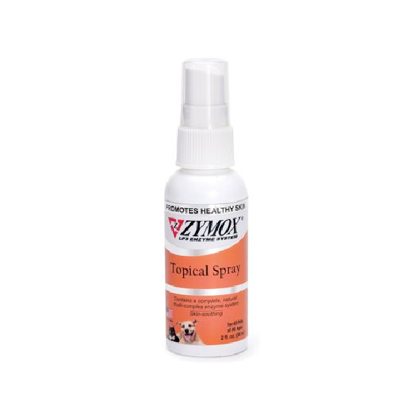 zymox topical spray hydrocortisone free