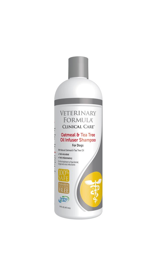 Veterinary Formula Clinical Care Dog Shampoo with Oatmeal and Tea Tree Oil